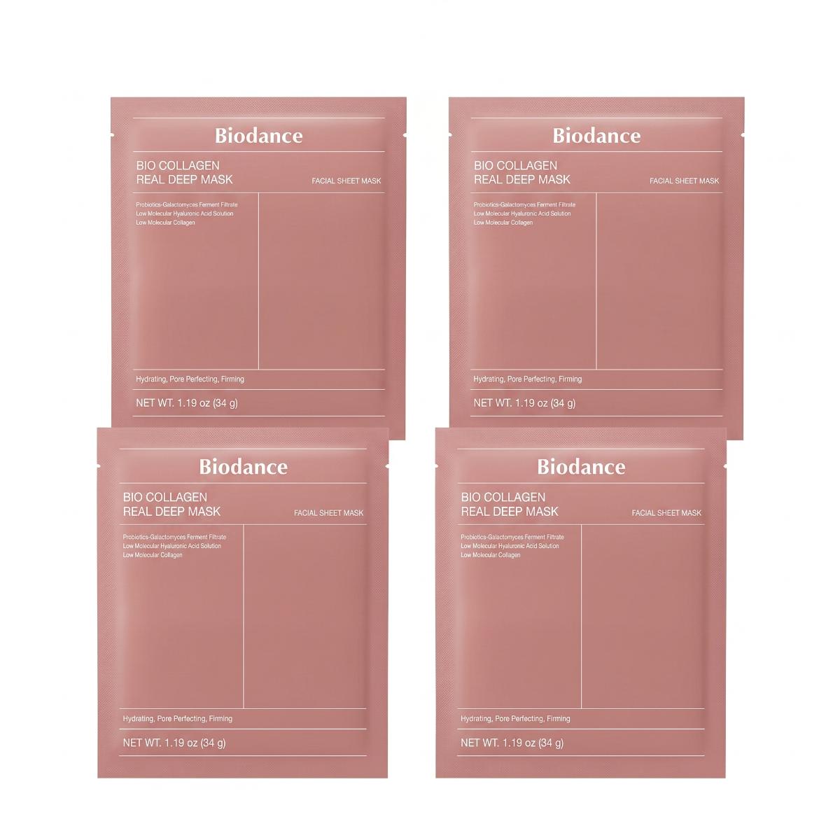 BIODANCE Bio-Collagen Real Deep Mask 4 Sheets