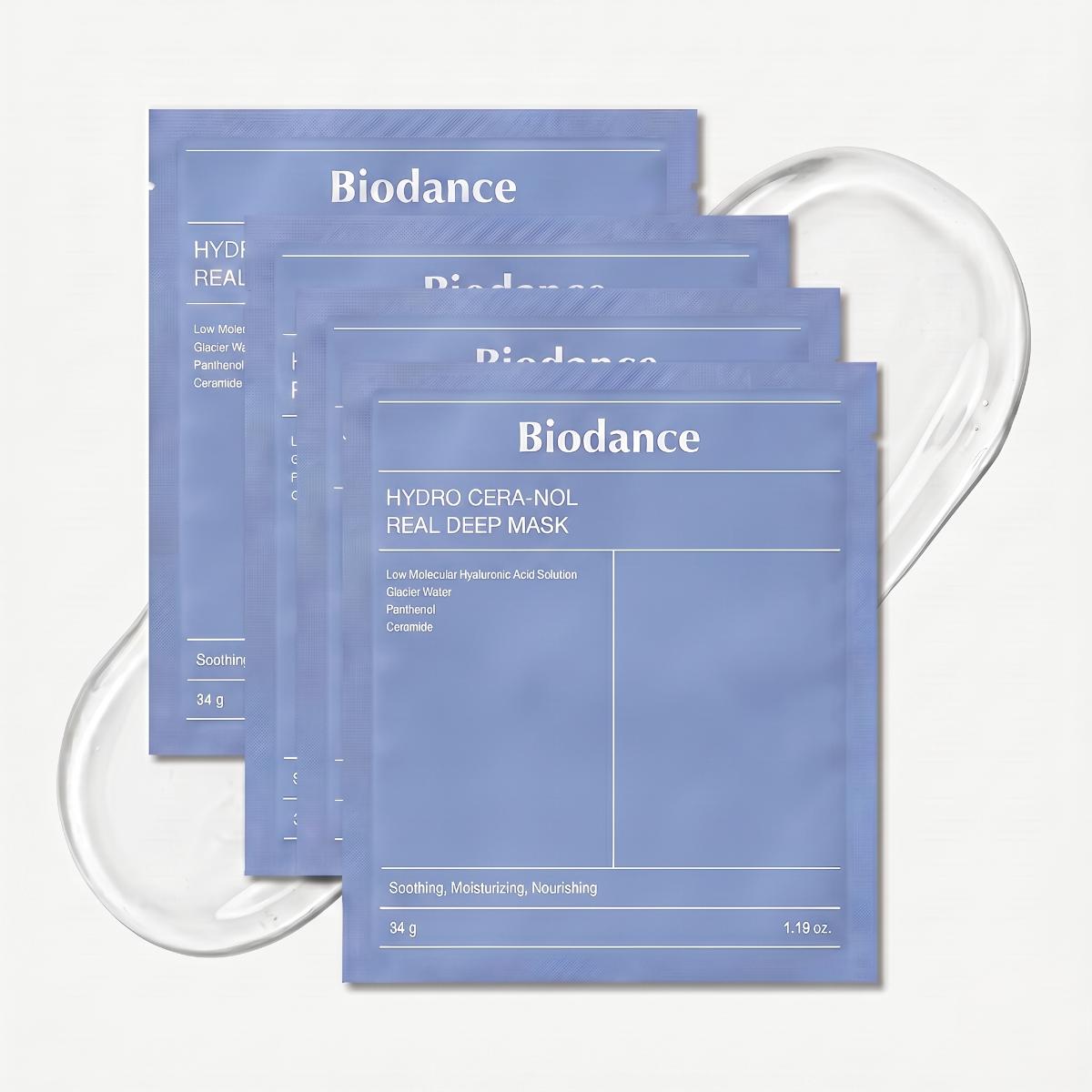 BIODANCE Hydro Cera-nol Real Deep Mask 4 Sheets
