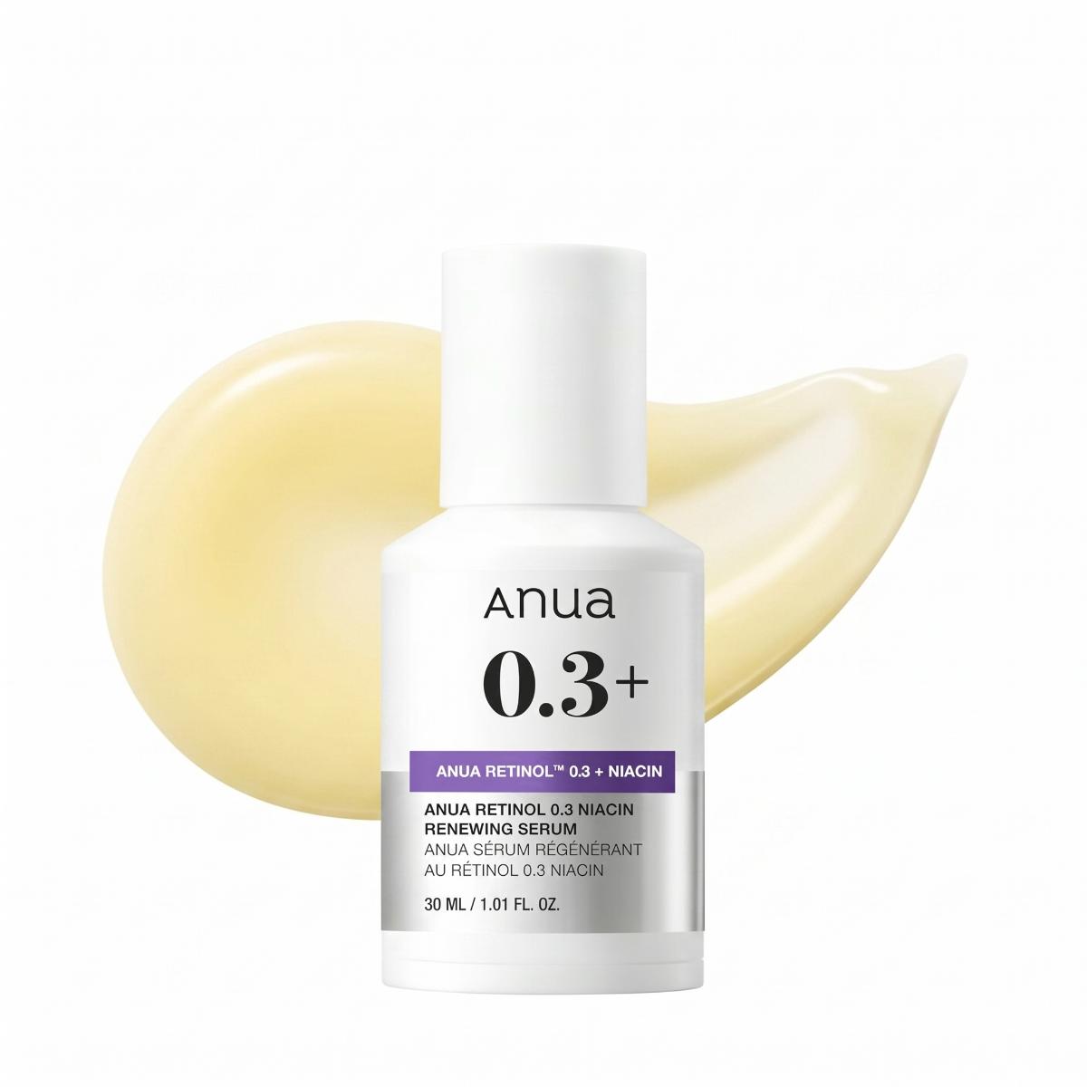 Anua Nano Retinol 0.3% + Niacin Renewing Serum 30ml